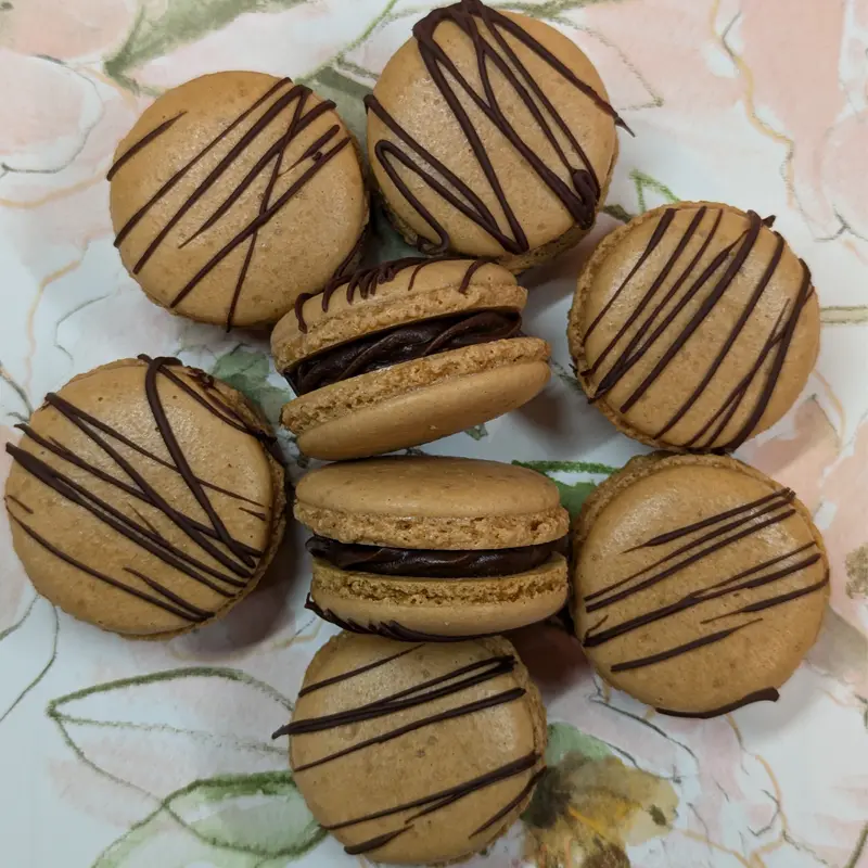 Chocolate Buttercream Macaron